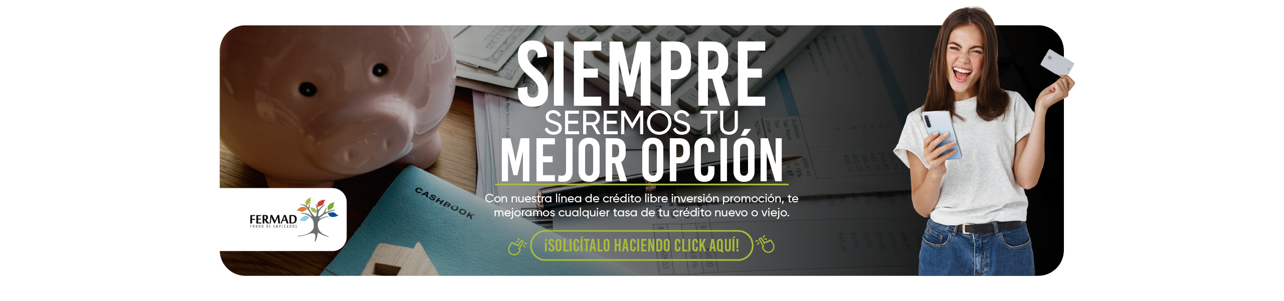 Banner libre inversion promocion